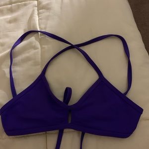 Purple Jolyn Vent Top